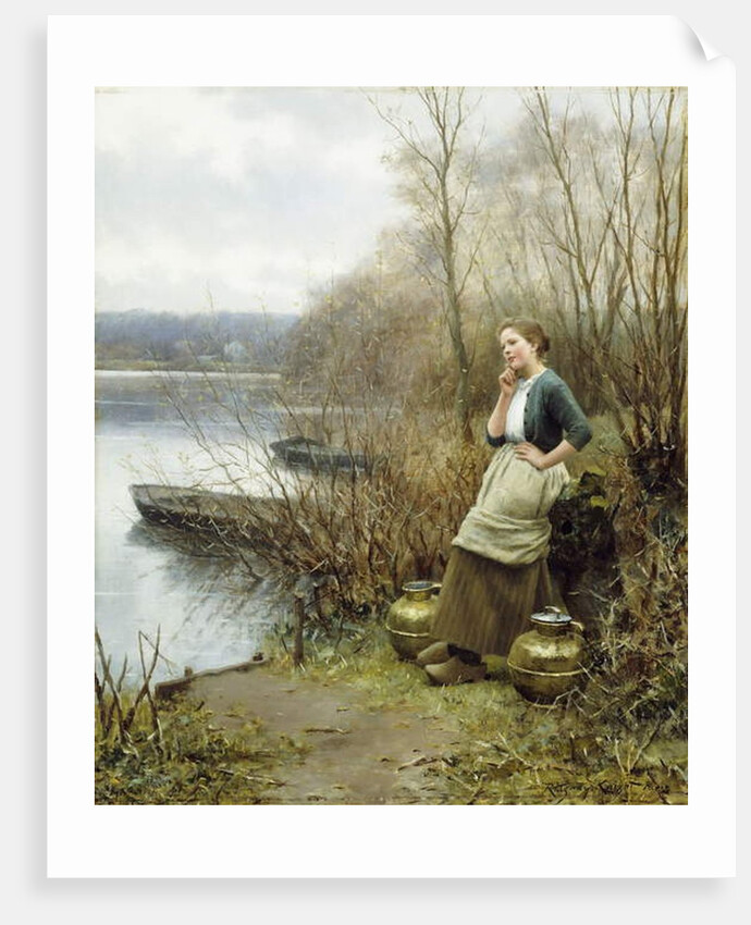 A Lovely Thought by Daniel Ridgway Knight