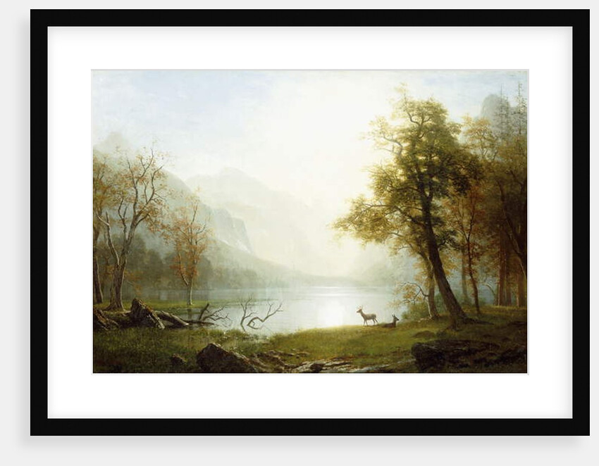 Valley in King's Canyon by Albert Bierstadt