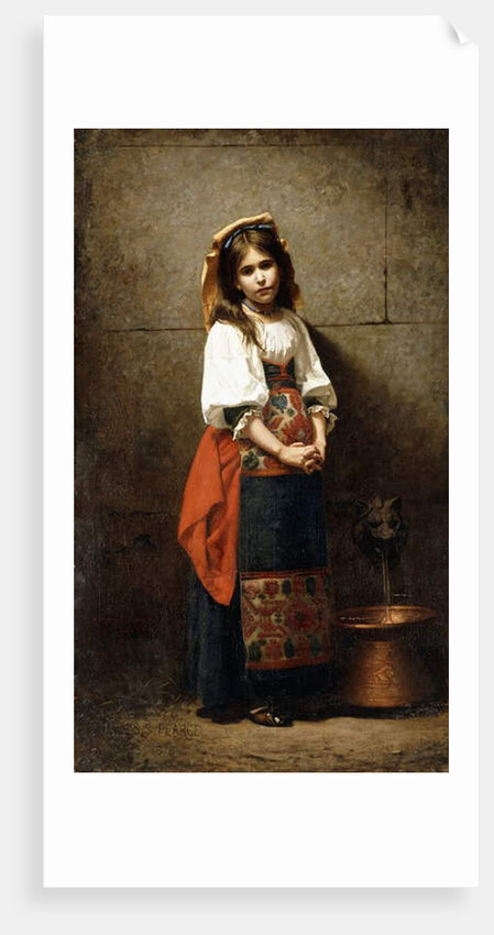 L'Italienne, 1875 by Charles Sprague Pearce