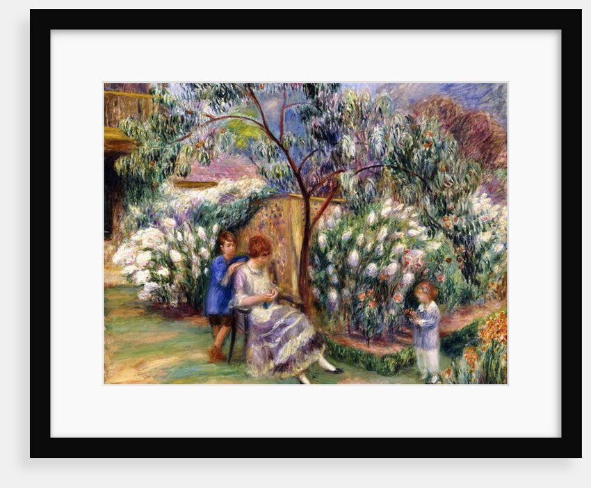 In the Garden, 1917 by William James Glackens