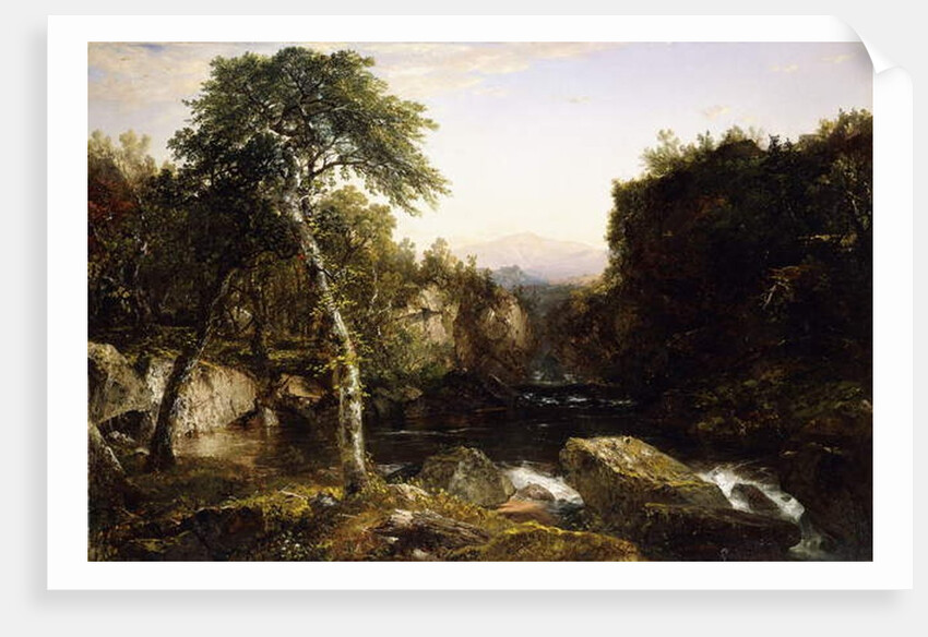 Franconia Mountains, 1854 by John Frederick Kensett