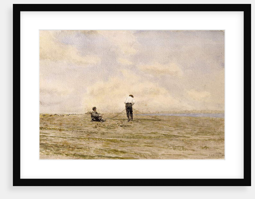 Mending the Net, 1882 by Thomas Cowperthwait Eakins