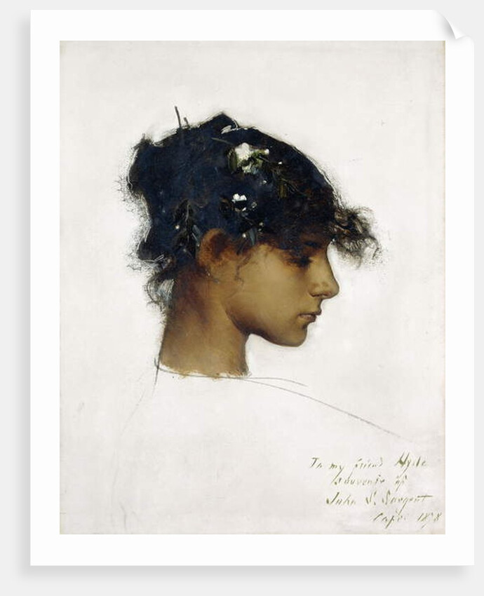Rosina Ferrara - The Capri Girl, 1878 by John Singer Sargent