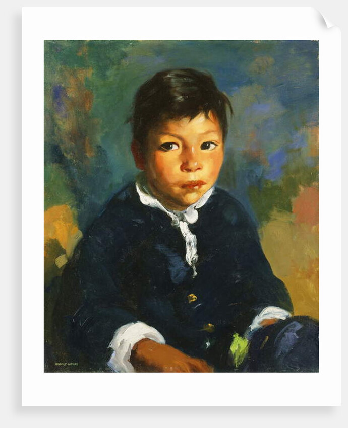 Little Half Breed, 1917 by Robert Cozad Henri