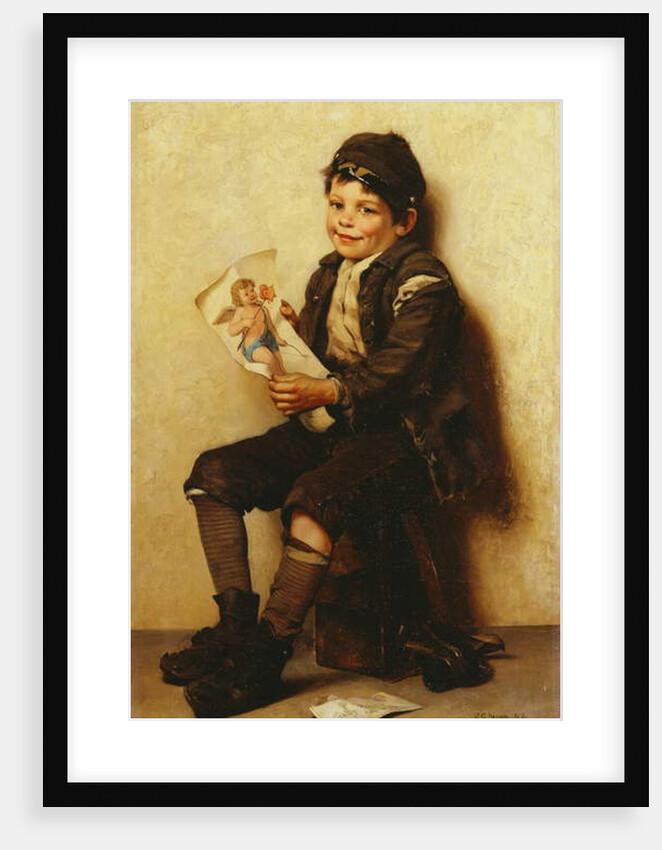 Paddy's Valentine, 1885 by John George Brown