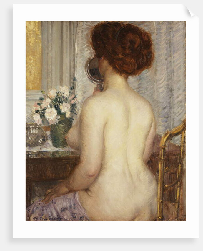 Woman at a Dressing Table by Frederick Carl Frieseke