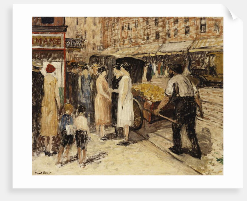 Lower East Side, c.1930 by Robert C. Spencer