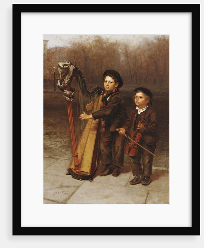 The Little Strollers, 1874 by John George Brown