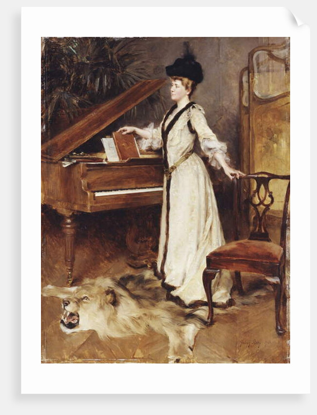 Portrait of Mrs, 1901 by Julian Russell Story