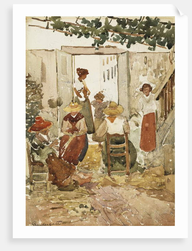 Lacemakers, Venice, 1898 by Maurice Brazil Prendergast