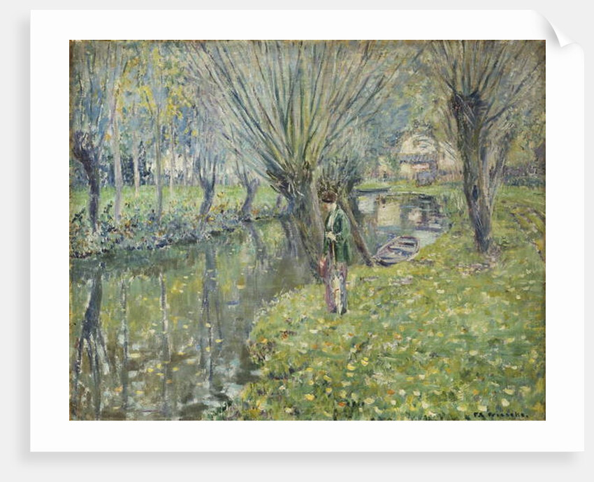 By the River by Frederick Carl Frieseke