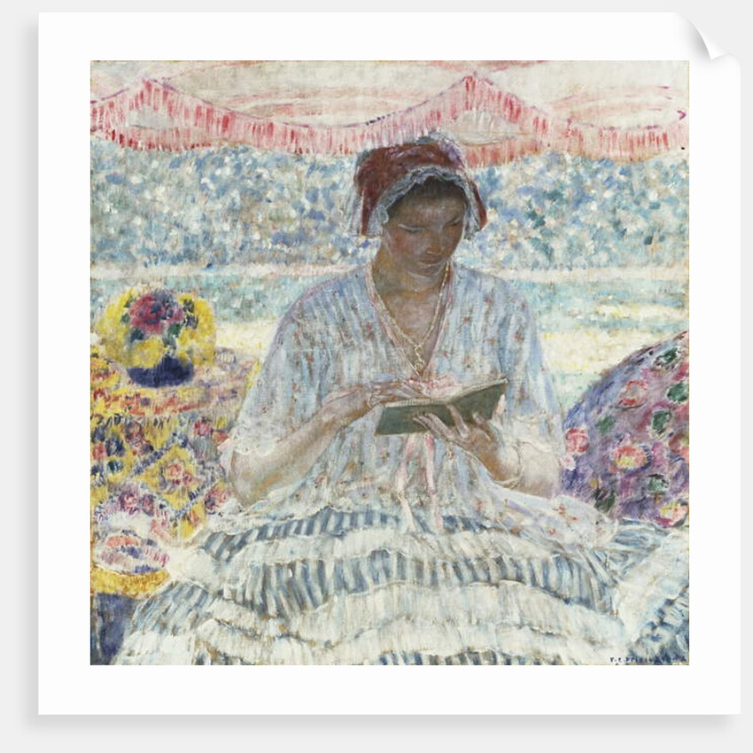 Summer Reading, 1916 by Frederick Carl Frieseke
