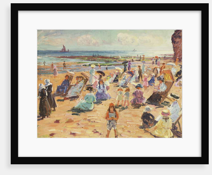 Beach Scene, 1909 by William Samuel Horton