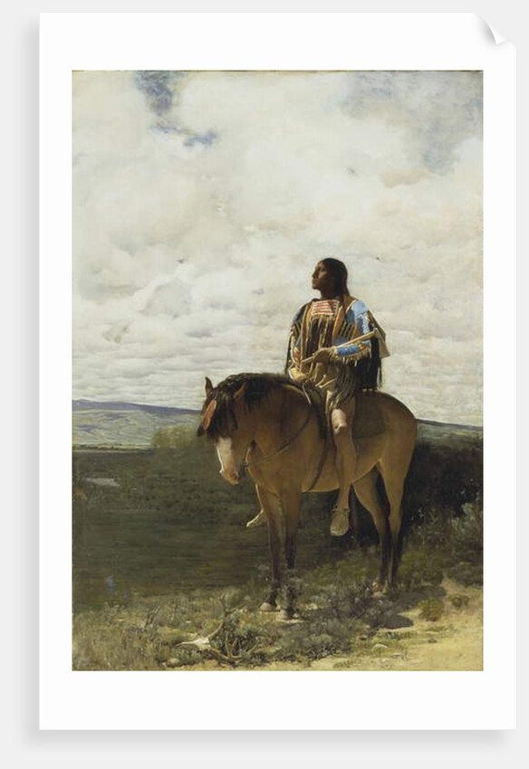 The Sioux Brave, 1882 by George de Forest Brush