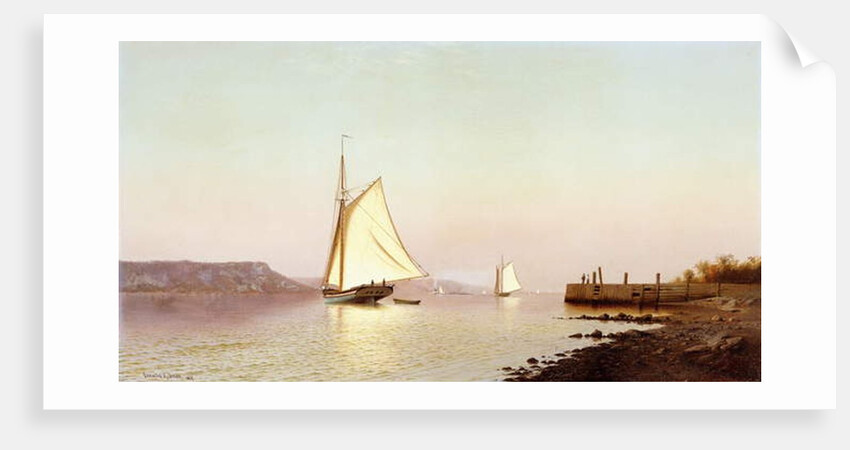 October on the Hudson by Francis Augustus Silva