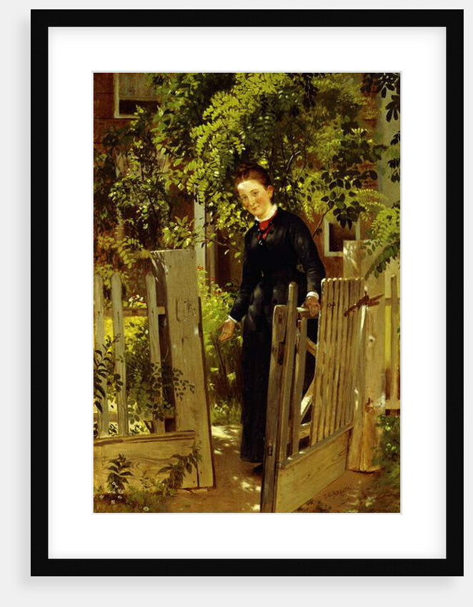 Walk In by John George Brown