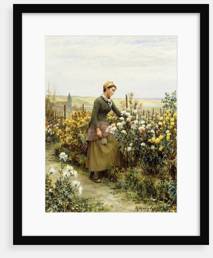 The Gardener's Daughter by Daniel Ridgway Knight