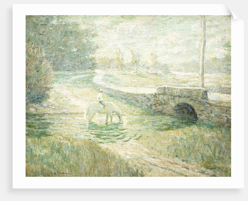 The White Horse by Ernest Lawson