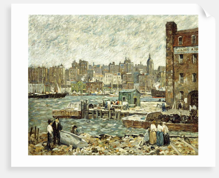 On the Waterfront by Robert C. Spencer