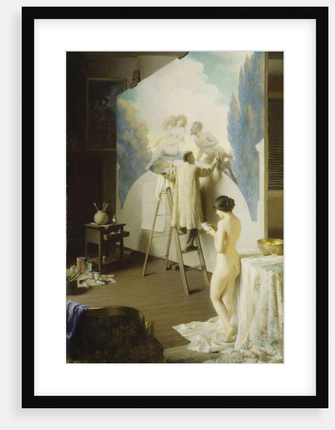 The Painter, 1913 by William Worcester Churchill