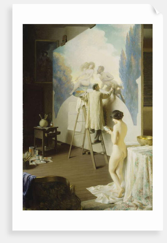 The Painter, 1913 by William Worcester Churchill