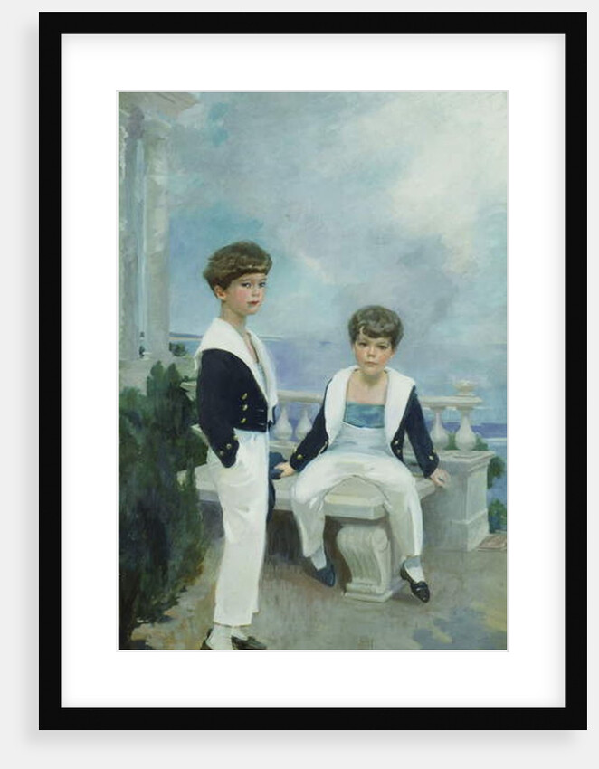 The Velie Boys, c.1913 by Cecilia Beaux