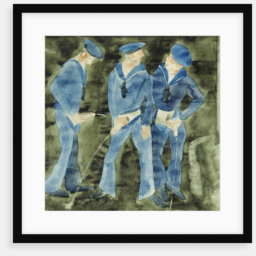 Three Sailors by Charles Demuth