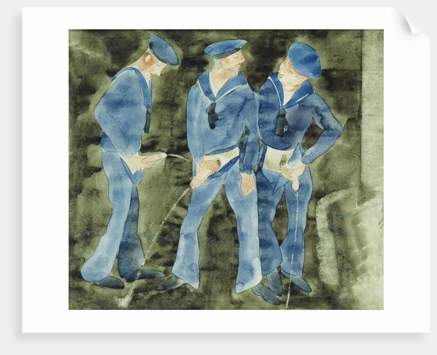 Three Sailors by Charles Demuth