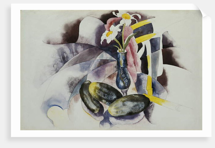 Flowers and Cucumbers by Charles Demuth
