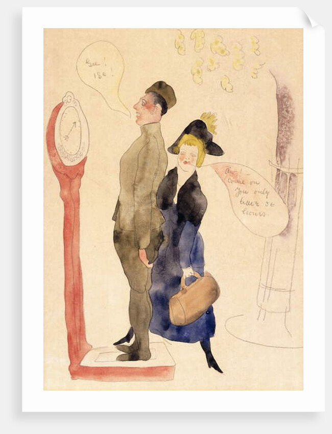 On Leave by Charles Demuth