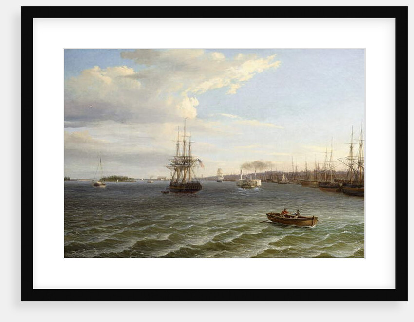 View of Philadelphia, Looking South on the Delaware River by Thomas Birch