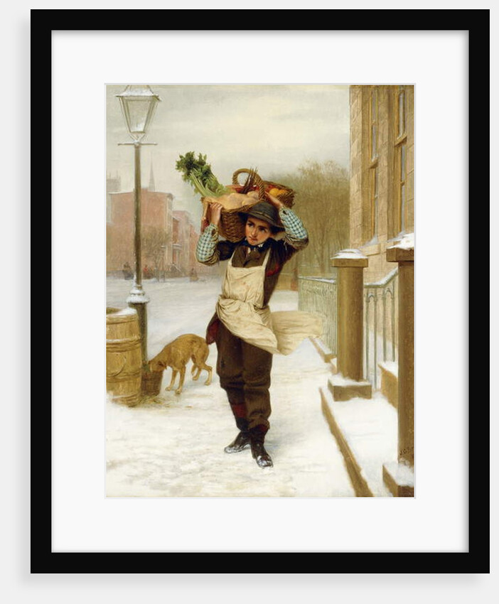 Delivery Boy, 1863 by John George Brown