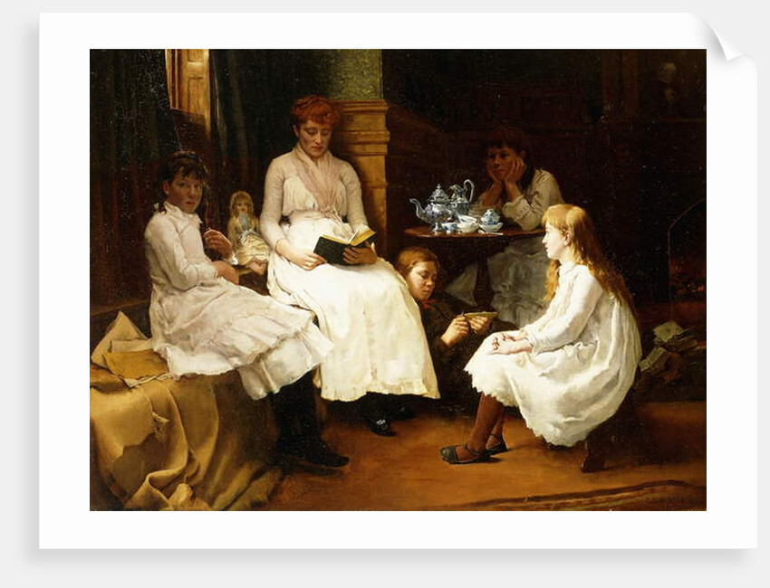 A Winter's Tale of Sprites and Goblins, 1886 by Denis Miller Bunker