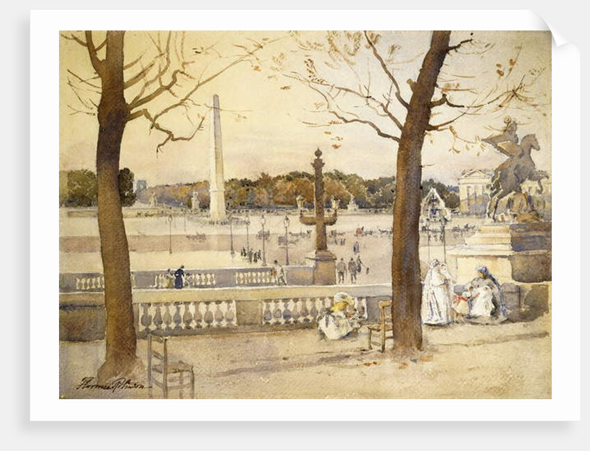 Place de la Concorde by Florence Vincent Robinson