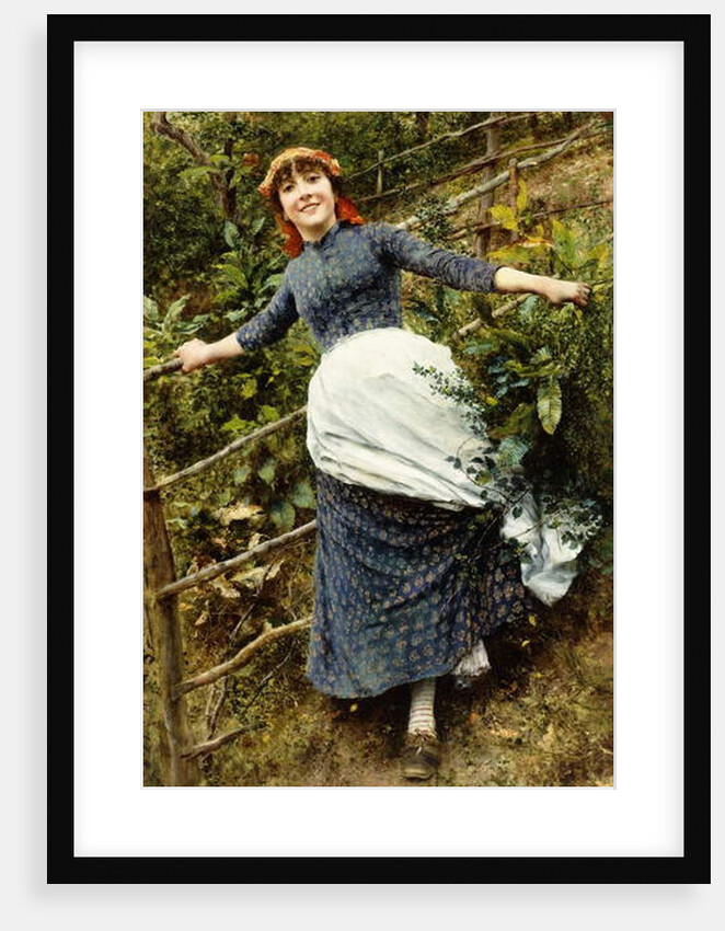 A Summer's Folly, 1880s by Daniel Ridgway Knight