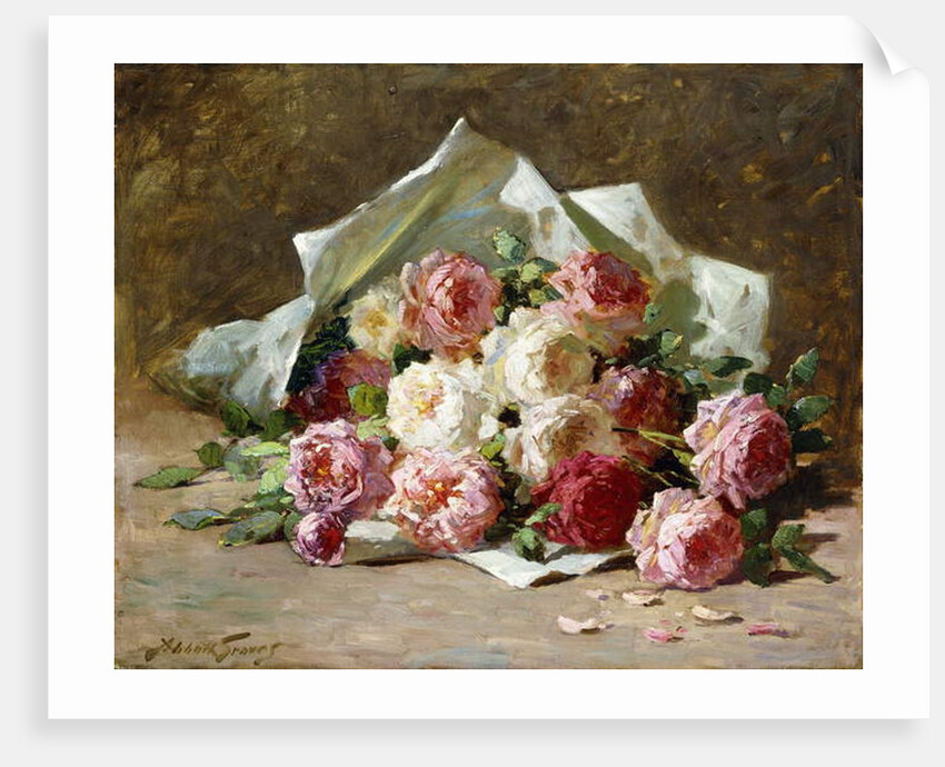 A Bouquet of Roses by Abbott Fuller Graves