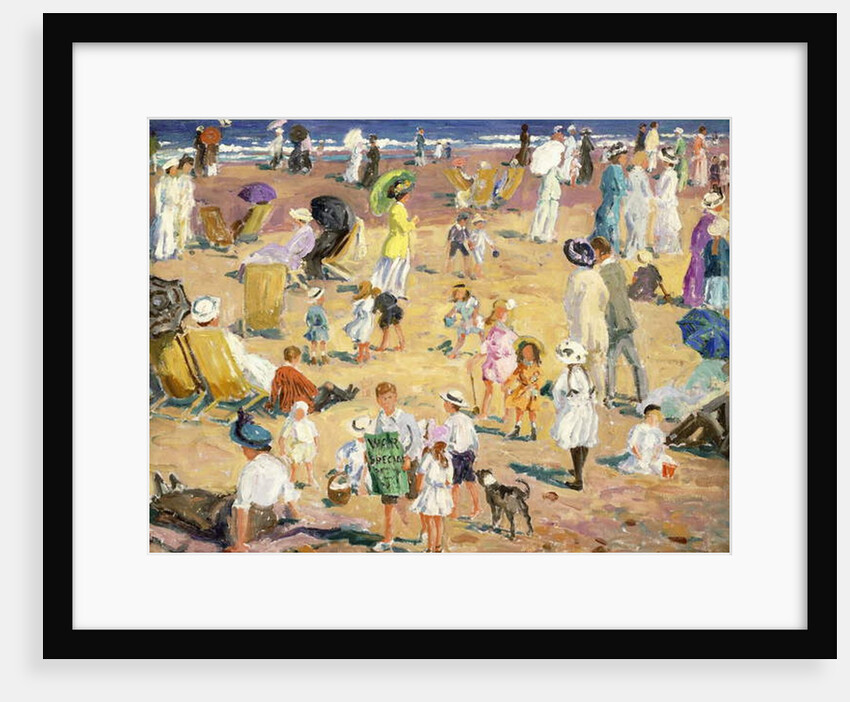 Beach in the Sun, 1914 by William Samuel Horton