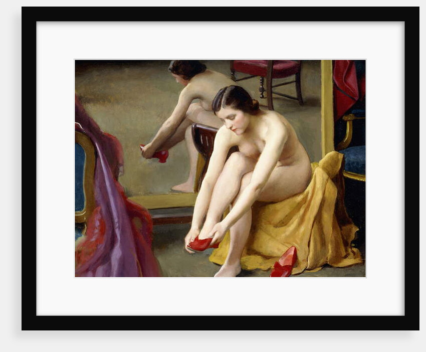 The Red Mules by William McGregor Paxton