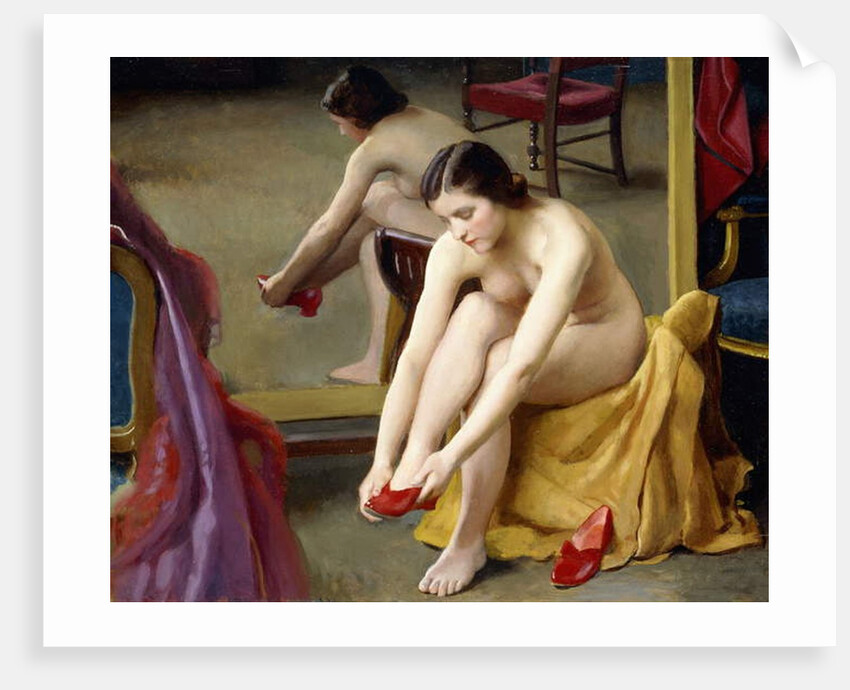 The Red Mules by William McGregor Paxton