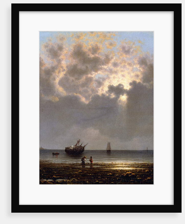 Sun Breaking through the Clouds by Martin Johnson Heade