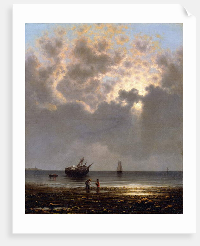 Sun Breaking through the Clouds by Martin Johnson Heade
