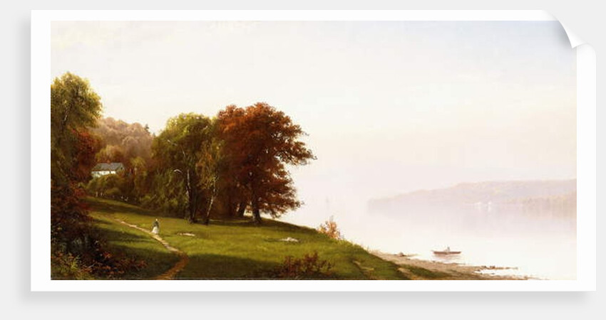 Landscape on the Hudson, c.1865 by Alfred Thompson Bricher