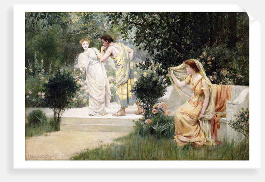 The Forbidden Kiss by Francis Coates Jones