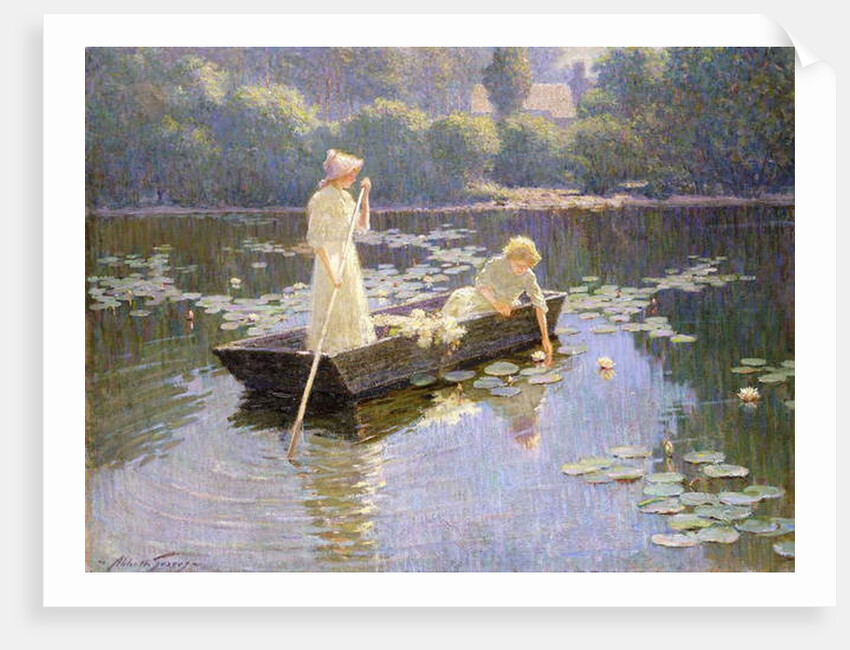Pond Lillies by Abbott Fuller Graves