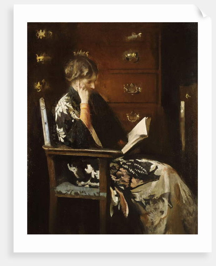 Mary Reading by Edmund Charles Tarbell