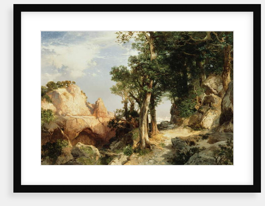 On the Berry Trail - Grand Canyon of Arizona, 1903 by Thomas Moran
