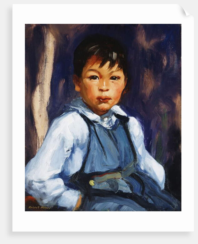 A New Mexico Boy by Robert Cozad Henri