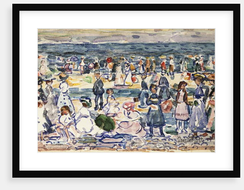 Low Tide, Revere Beach, c.1910-11 by Maurice Brazil Prendergast