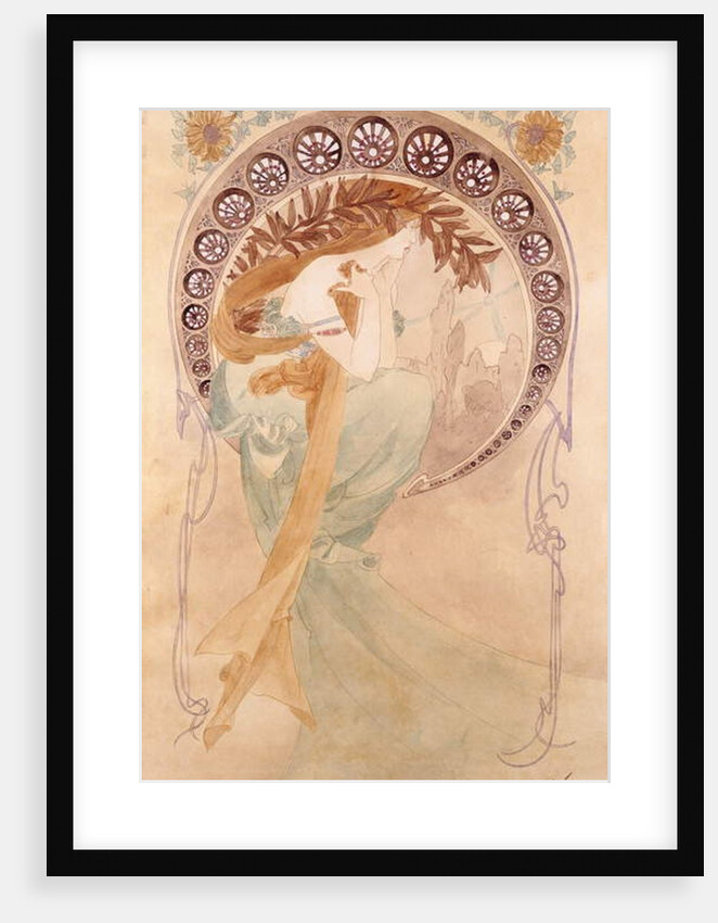 La Poesie by Alphonse Marie Mucha
