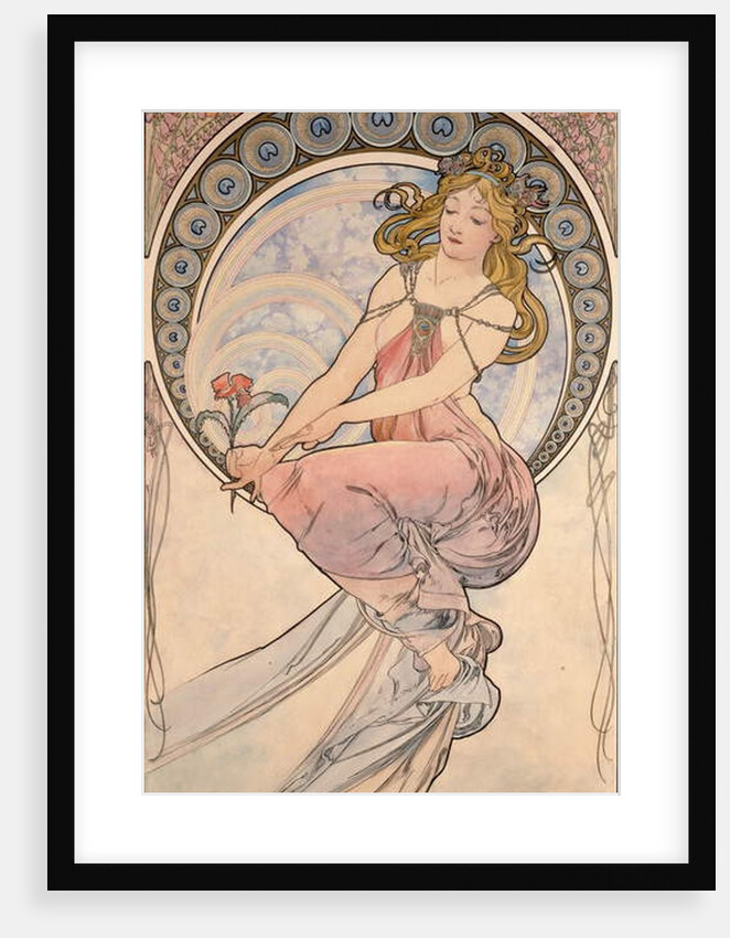 La Peinture, 1898 by Alphonse Marie Mucha